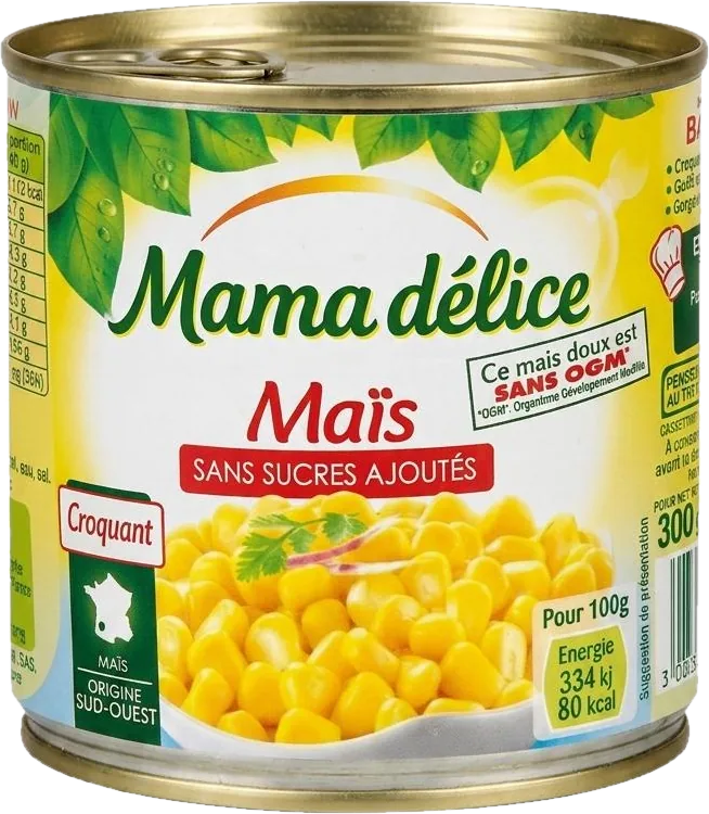 Maíz dulce Mama délice — 300 g